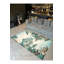 Tapis décoratif lavable à la machine bleu et vert-1839347645