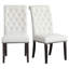 Chaise parsons capitonnée beige rembourrée-1625164432-1710868492