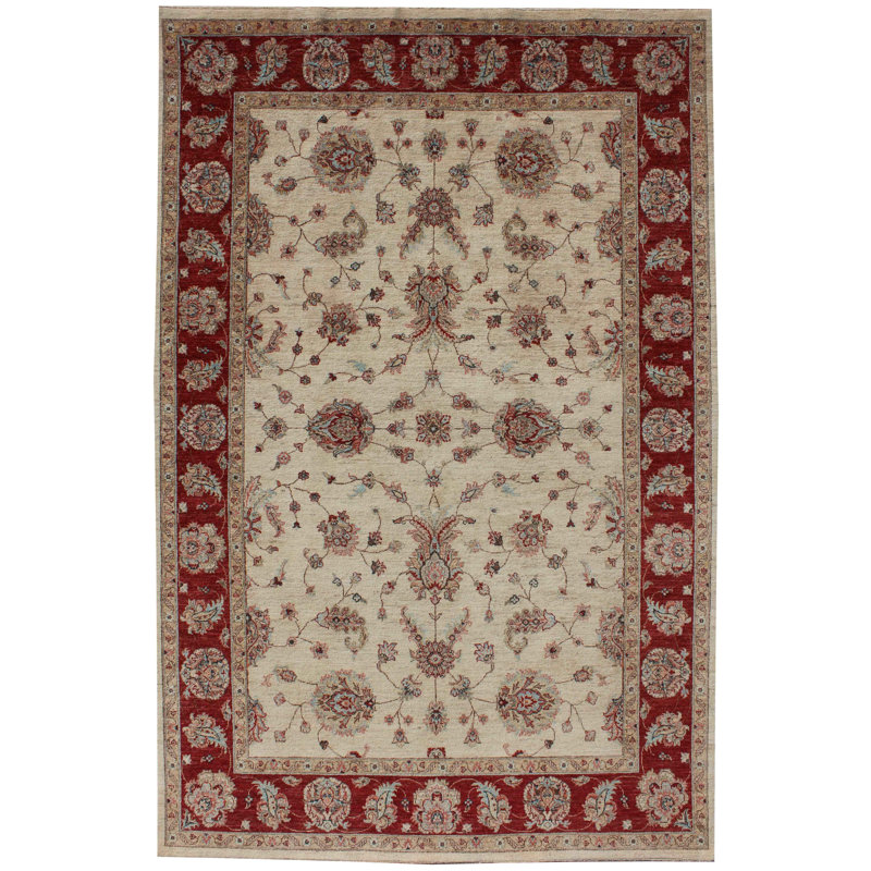 Aiedan Oriental Hand Woven 201cm X 310cm Area Rug