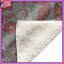 Red Grey Floral Pattern Blankets-123325998