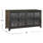 Grita Extendable Rectangular Dining Table With 2 Benches 2 Host Chairs And Buffet
