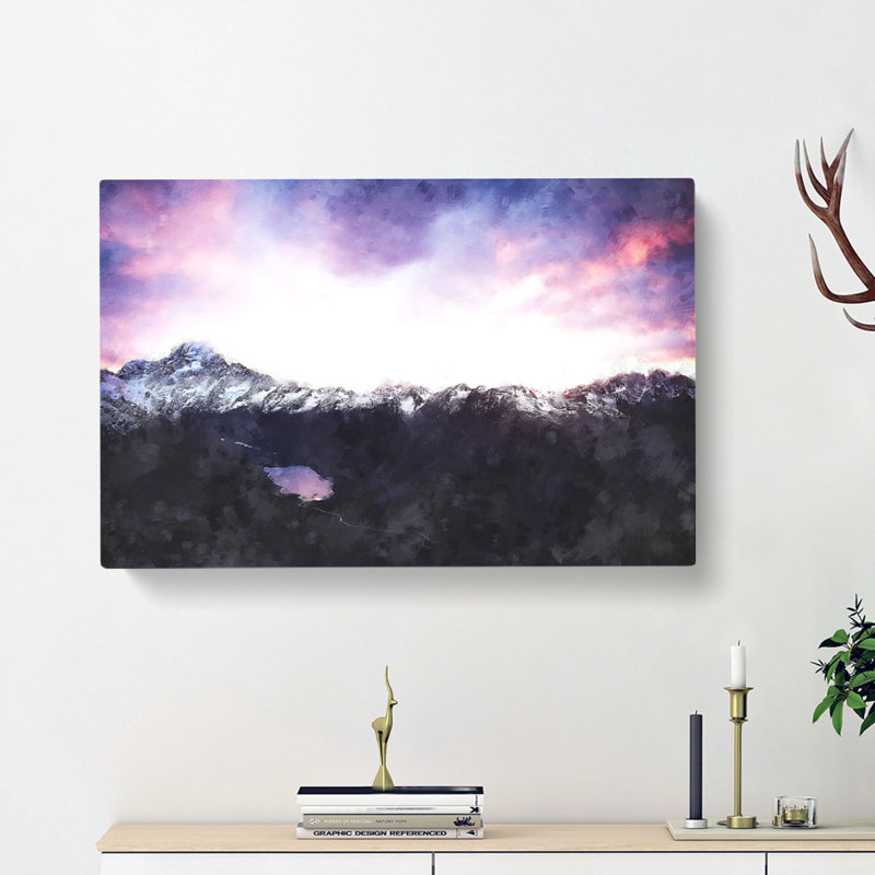 Sunrise over Aoraki Mount Cook - Wrapped Canvas, 50cm H x 76cm W x 3cm D