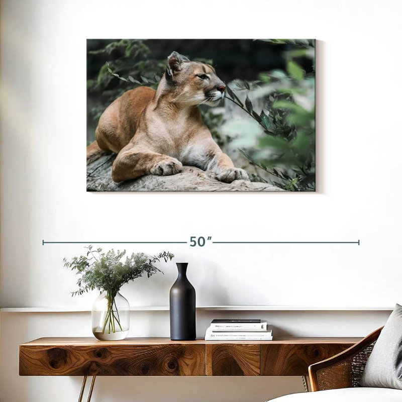 Brampt Forest Jaguar, 24" H x 36" W