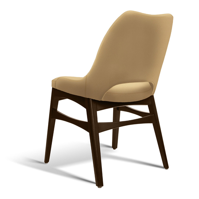 Henrik Side Chair, Beige/Brown