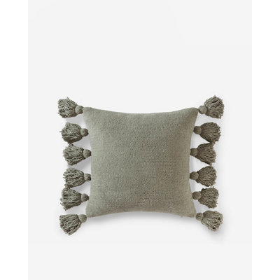 Pom Pom Square Pillow Cover & Insert