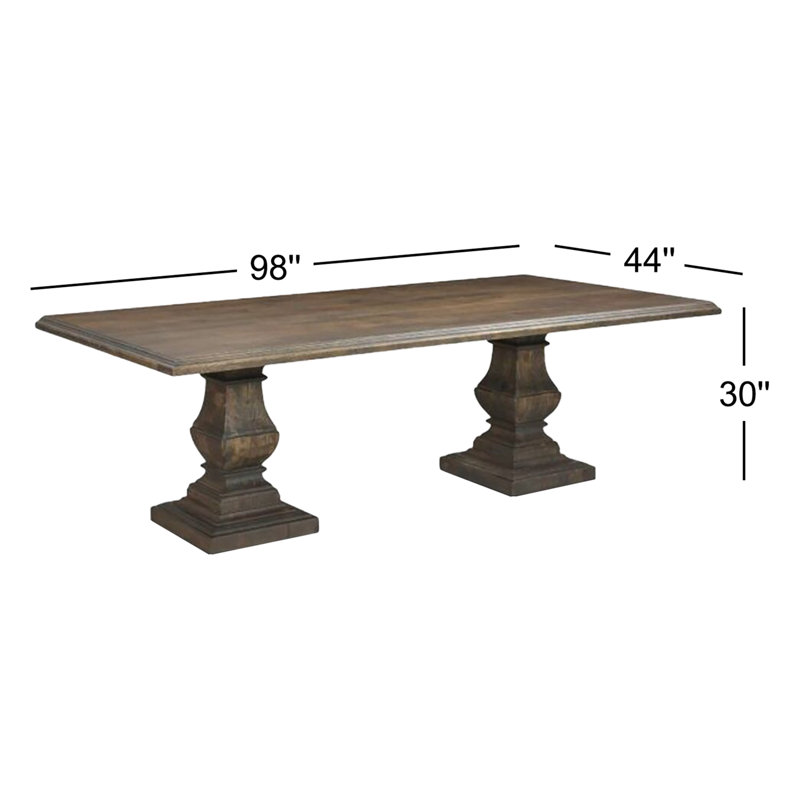 Nimes Solid Wood Dining Table