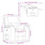  Fauteuil inclinable électrique de massage gris foncé-540444340-540444341