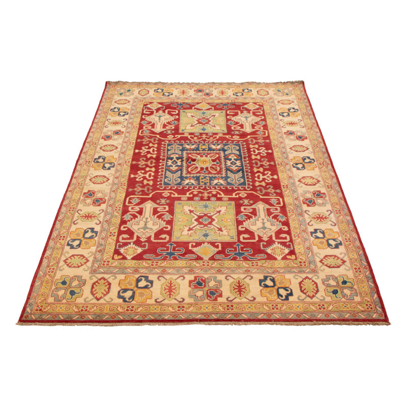 Tapis rouge foncé Finest Ghazni 6 pi 5 po x 9 pi 10 po