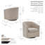 Anaelisa Swivel Fabric Barrel Accent Chair-958564009