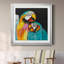 Perroquet ludique - peinture encadrée-1730320465-1730320296