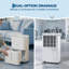 50 Pint Dehumidifier for 5,500 Sq Ft, Quiet Large-Capacity for Basement & Bedroom with Continuous Drainage