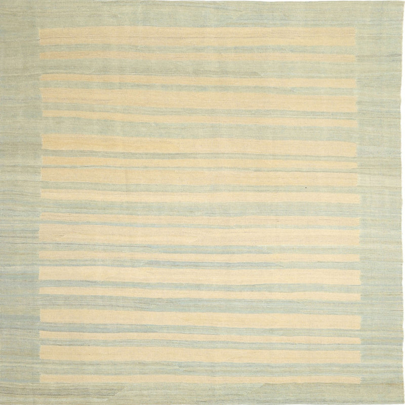 Surface beige contemporaine tapis, Carré 3 pi