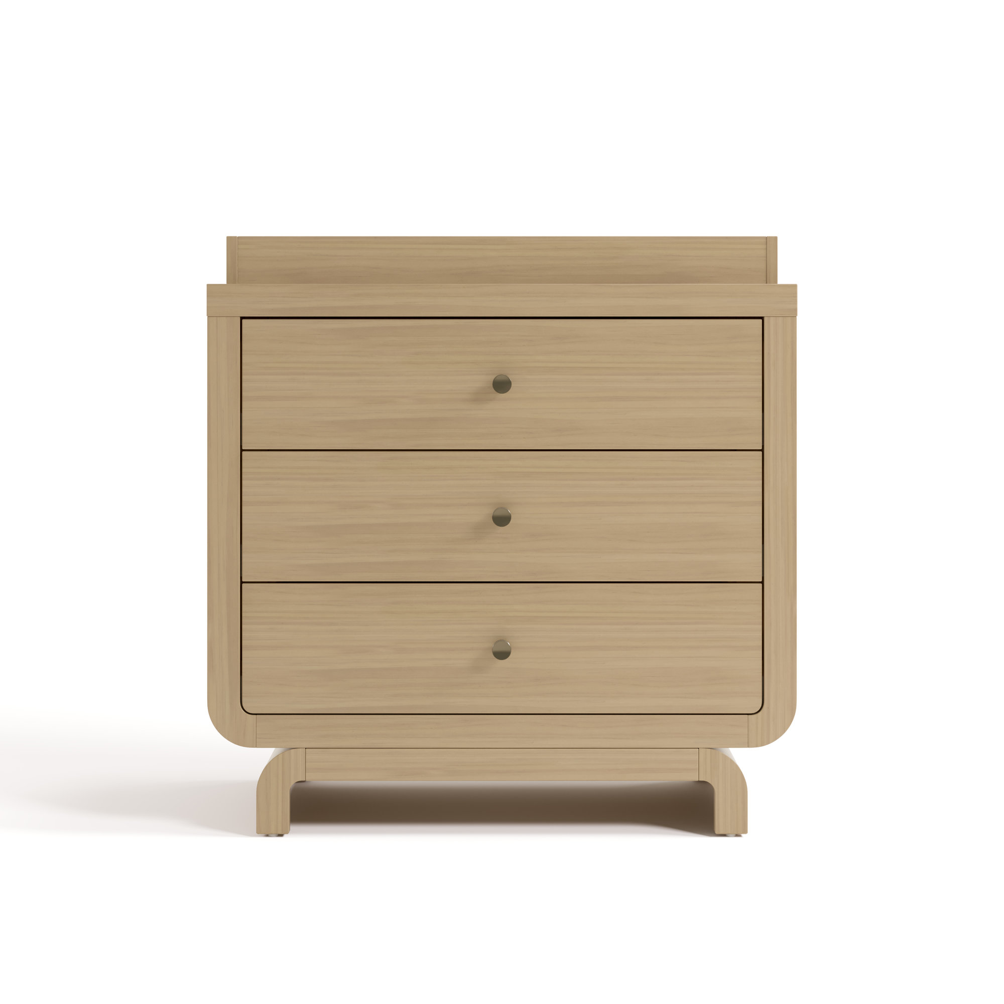 Santorini 3 Drawer Chest With Changing Topper, Driftwood