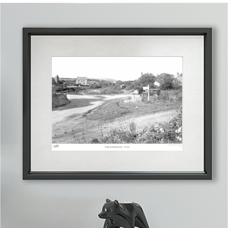 Tregurrian, 1935 by Francis Frith - Single Picture Frame Print, 40cm H x 50cm W x 2.3cm D