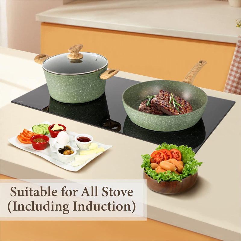 12 - Piece Aluminum Cookware Set