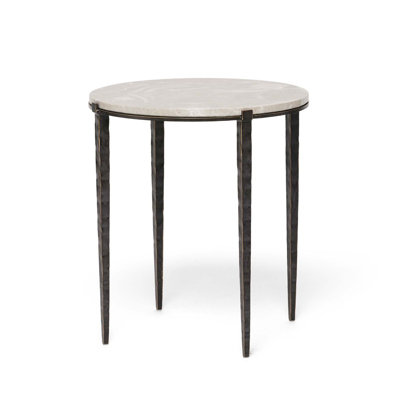 Como Marble Top End Table