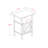 Edmond Transitional Accent Table