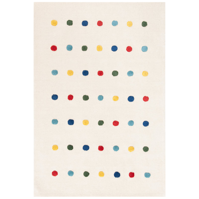 Iolo Hand Loomed 70% Wool, 20% Latex, 10% Cotton Rug, Rectangle 8' x 10'