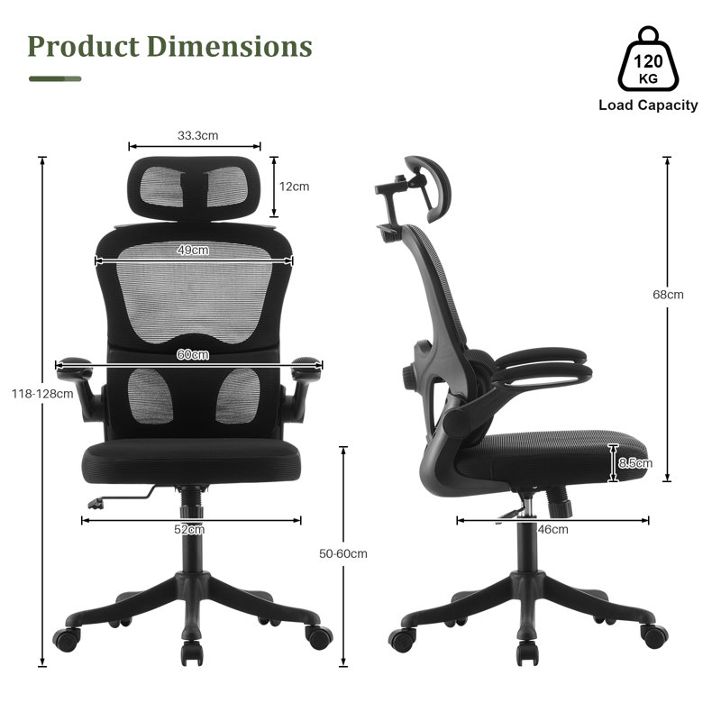 Mesh Office Chair, Black