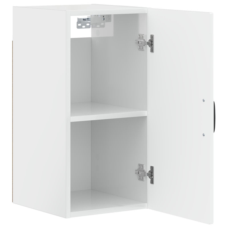 Bathroom Storage, High Gloss White