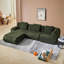 Canapé modulaire surdimensionné avec repose-pieds mobile Boneless-1158362166