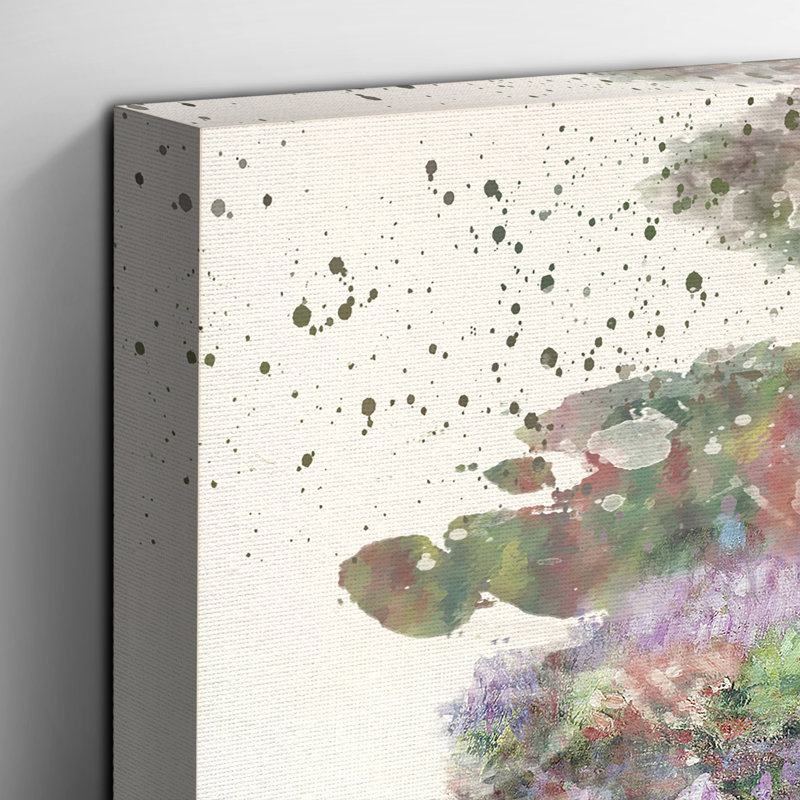 Irises in Monets Garden by Claude Monet Painting on Canvas - Wrapped Canvas, 40cm H x 60cm W