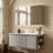 French simple light luxury bathroom cabinet-111540301