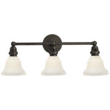 Chapman & Myers Boston Functional Triple Light