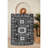 High-Quality Cotton Area Rug, 31.5 x 59.1 inches | 100% Cotton, 1200 g/m² | 0.4 in Pile Height, Non-Slip PVC Underside | Antibacterial, Machine Washable, White, Grey & Black | Perfect for Living Room & Bedroom Décor-112936539