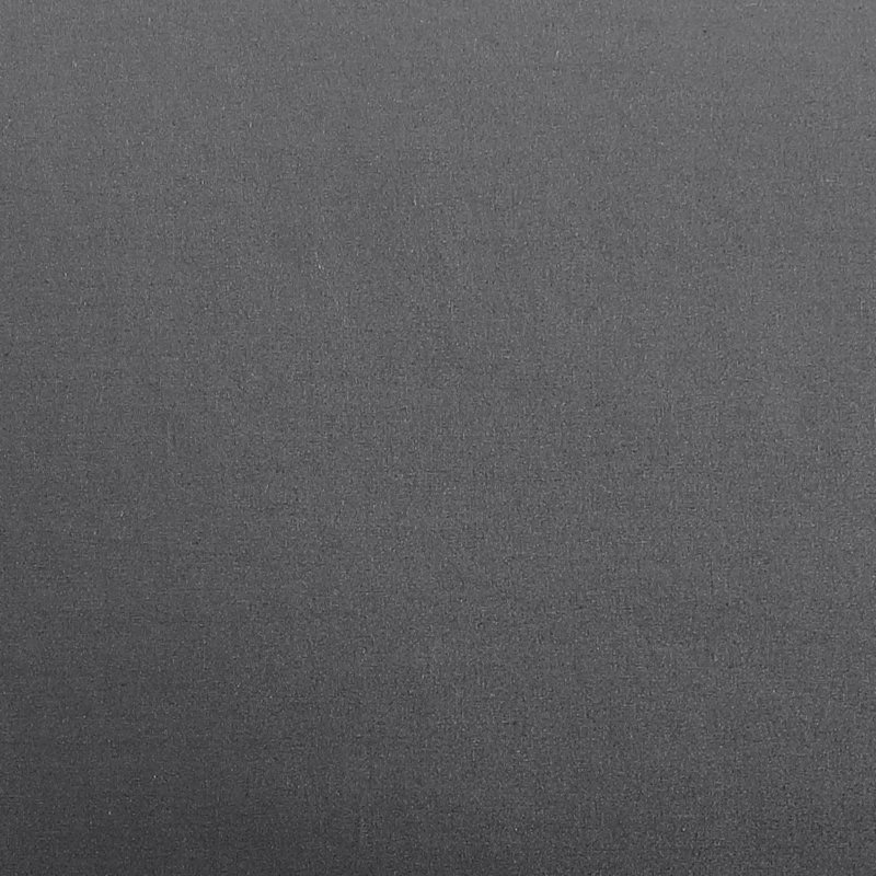 Ensemble de draps en percale de coton 200 fils Bradford, Ensemble de draps pour lit double avec 2 taies d'o, Gris uni