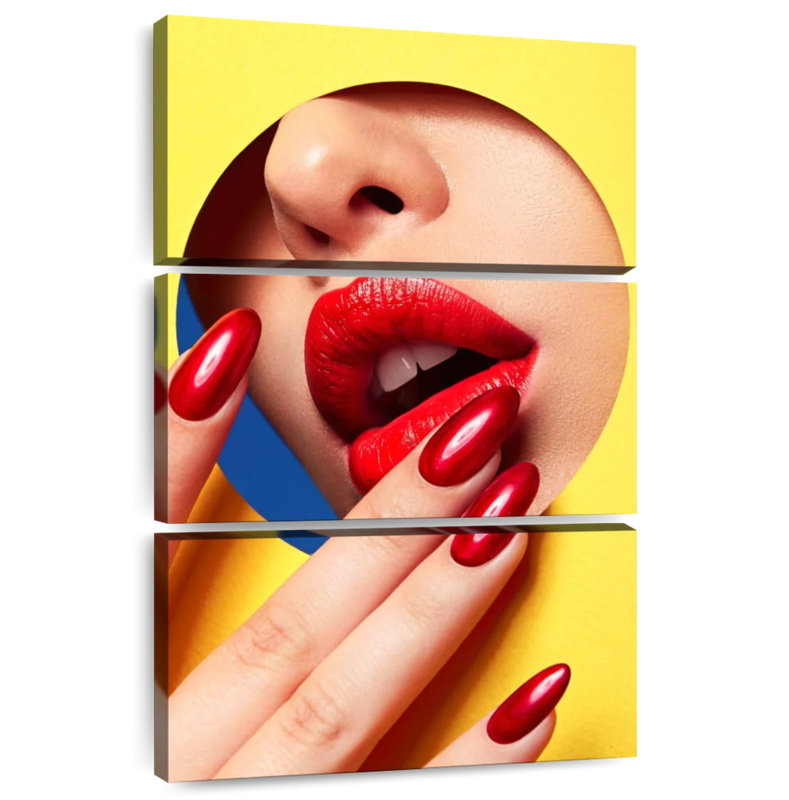 Sexy Nails, 45" H x 28" W