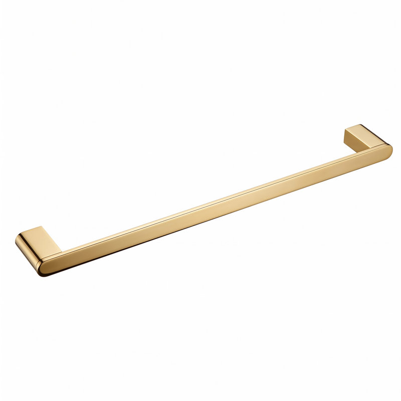 Linear 24” Towel Bar, Polished Gold