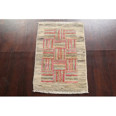 Tapis oriental fait à la main Gabbeh 2 x 2