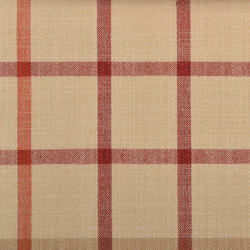 Blaire All Purpose Fabric, Natural/Red