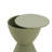 Table de bout à tambour réversible Durant avec rangement - Sans assemblage Table d'appoint légère pour l'intérieur et l'extérieur-377270136