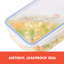 Contenant de rangement pour aliments pour aliments 24 oz easy essentials cornichon au vinaigre specialty