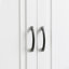 Armoire de rangement de salle de bain avec portes et tiroir, plusieurs espaces de rangement, tablette réglable-1225762708