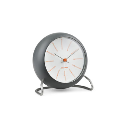 Bankers Analog Electric Tabletop Clock with Alarm