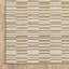 Tapis intérieur / extérieur à rayures linéaires beige / brun clair Tavraj-968484417