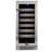 Whynter Elite 15'' width 33 Bottle Built-In Wine Refrigerator with Seamless Stainless Steel Door