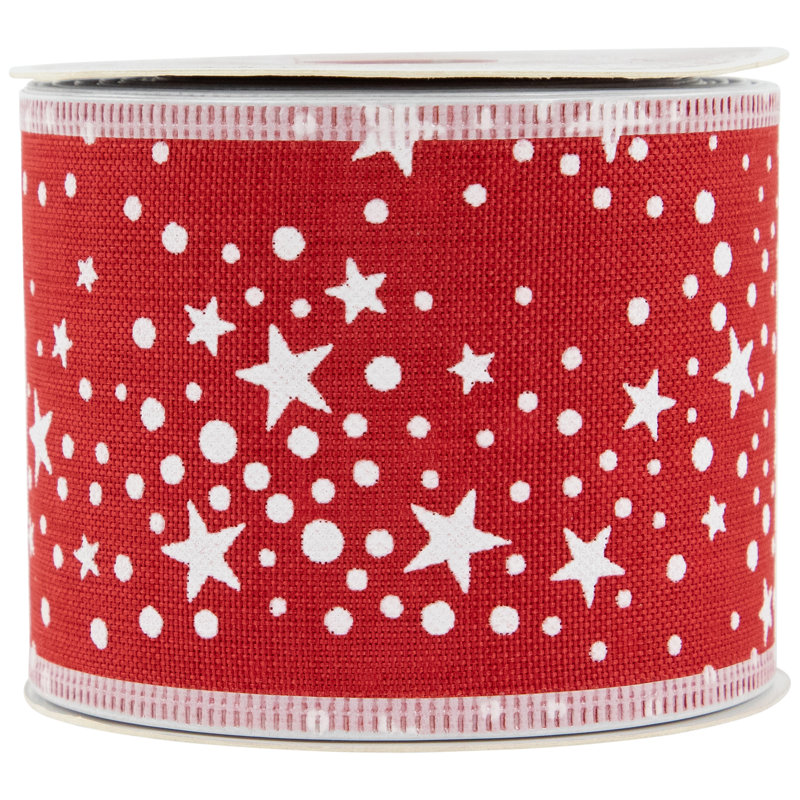 1'' Abstract Astrology & Stars Ribbon