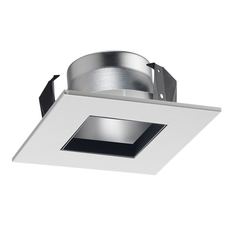 Ensemble d'éclairage encastré DEL 4 po Remodel, Blanc