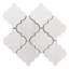 Stately Arabesque 11" x 12" Porcelain Marble Look Wall & Floor Tile-72531494