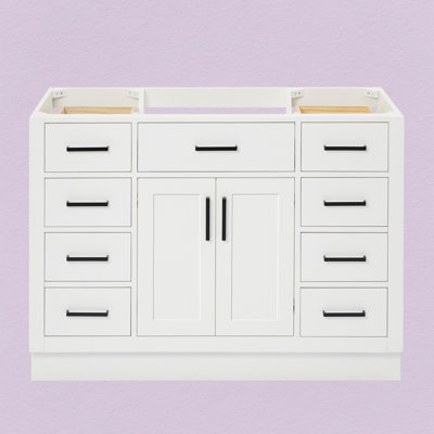 48" Single Bathroom Vanity Base Only