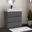 Meuble-lavabo simple 30 po avec comptoir à surface solide 30 po-88600310-88600313