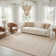 Kiki Jute/Sisal Marble/Linen Area Rug