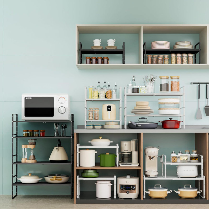 Étagère de rangement extensible et réglable