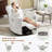 Deluxe Swivel Rocker Power Recliner With Adjustable Pillow For Ultimate Comfort-919177823