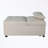 Mentar 39.8'' Armless Sofa Bed-727805296