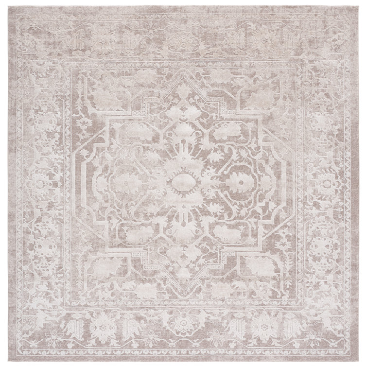 Calidia Oriental Beige/Cream Area Rug